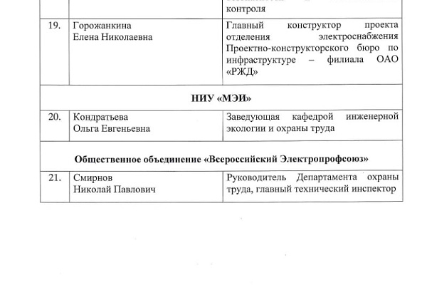 Состоялось очередное заседание рабочей группы Минтруда России